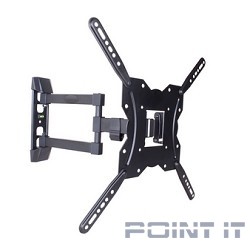 Кронштейн для телевизора Kromax GALACTIC-40 черный {22"-65" макс.35кг настенный поворот и наклон}