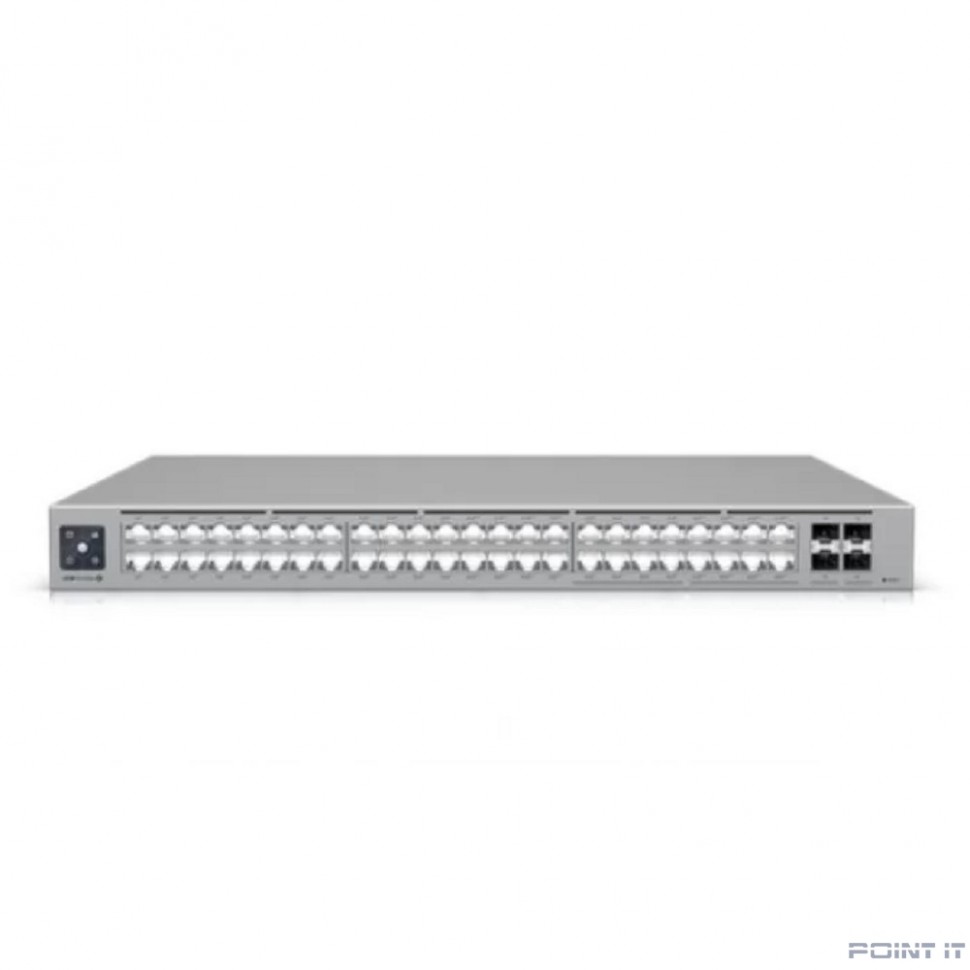 UBIQUITY USW-Pro-Max-48-PoE Коммутатор 48-port, Layer 3 switch with 2.5 GbE and PoE++ output 720W