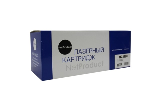 Тонер-картридж NetProduct (N-TK-3190) для Kyocera-Mita P3055dn/P3060dn, 25K, с чипом