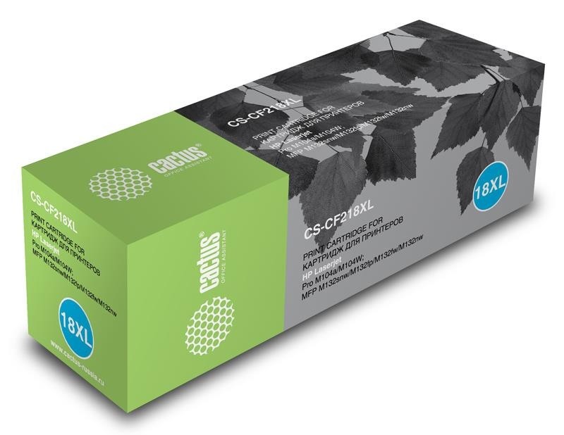 Картридж BLACK /M104A/M104W 6K CS-CF218XL CACTUS