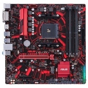 ASUS EX-A320M-GAMING [90MB0VG0-M0EAYM] { PCI-E DVI+HDMI GbLAN SATA MicroATX 4DDR4}