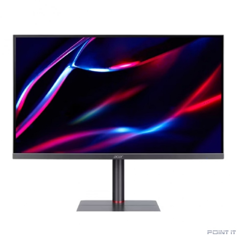 Монитор Acer XV275KVymipruzx 27'', 16:9, IPS, 3840x2160, 0,5 / 1ms, 400cd, 160Hz, 1xHDMI, 1xDP, 1xUSB Type-C(PD65W), 2xUSB, SPK, HAS