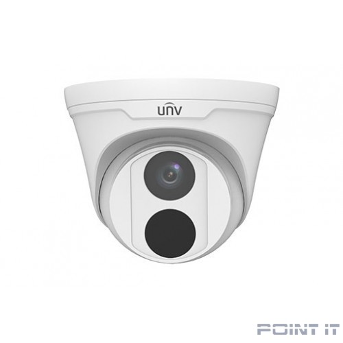 Uniview IPC36F12P-RU3 Видеокамера IP купольная, 1/2.8" 2 Мп КМОП @ 30 к/с, ИК-подсветка до 30м., 0.02 Лк @F2.0, объектив 2.8 мм, DWDR, 2D/3D DNR, Ultra 265, H.265, H.264, MJPEG, 3 потока, детекция дв