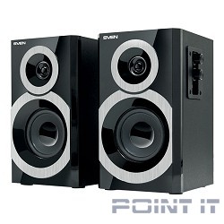 SVEN SPS-619, чёрный {акустическая система 2.0, мощность 2х10 Вт(RMS)}