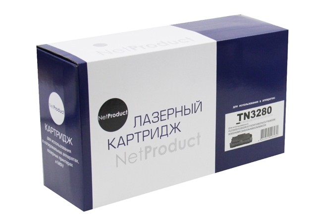 Тонер-картридж NetProduct (N-TN-3280) для Brother HL-5340/5350/5370/5380/DCP-8070D, 8K