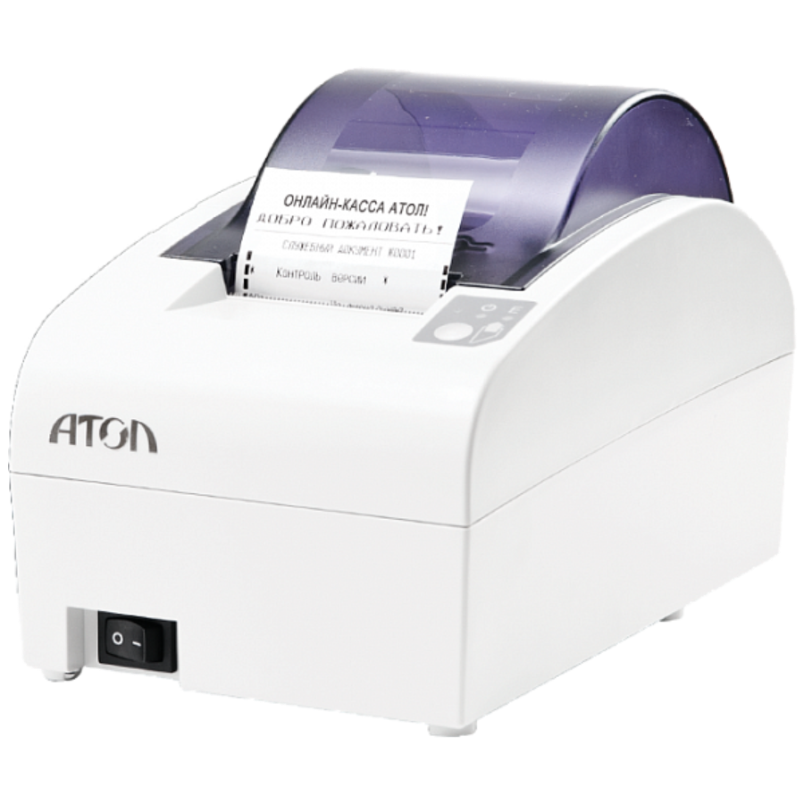 АТОЛ 55Ф. Белый. Без ФН/Без ЕНВД. RS+USB+Ethernet