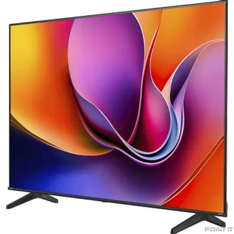 Hisense 43" 43A6Q Frameless черный 4K Ultra HD 60Hz MEMC DVB-T DVB-T2 DVB-C DVB-S DVB-S2 USB WiFi Smart TV