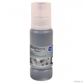Чернила Cactus CS-EPT07C14 115BK черный70мл для Epson ECOTANK L8160/8180