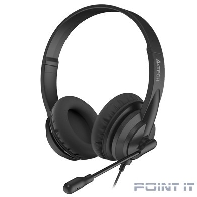 A4Tech HU-10 черный 2м накладные USB