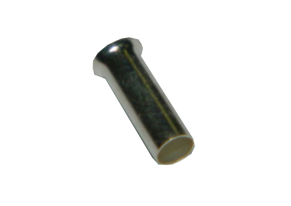Штыревой втулочный кабельный наконечник EN 6012 (НШВ F=12мм) 6мм2, неизолированный, 100 шт, NETKO Optima