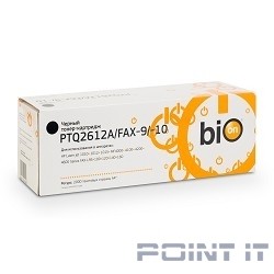 Bion Q2612A/FX-10/C703 (FX-10/-9/PTQ2612A) Картридж для Canon LaserJet M1005,1010,1012,1015,1020,1022,M1319f,3015,3020,3030,3050(z) / Canon i-SENSYS FAX-L95,100,120,140,160,MF-4018,4120,4140,4150,4270