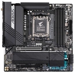 Gigabyte B650M AORUS ELITE AX {Socket AM5, AMD B650, 4xDDR5-5200, HDMI+DP, 2xPCI-Ex16, 4xSATA3(RAID 0/1/10), 2xM.2, 8 Ch Audio, 2.5GLan, WiFi, (4+4)xUSB2.0, (7+2)xUSB3.2, (1+1)xUSB3.2 Type-C™, mATX}