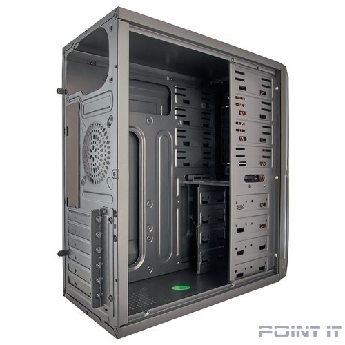 Exegate EX278402RUS Корпус Miditower Exegate XP-329S Black, ATX, <без БП>, 2*USB, Audio