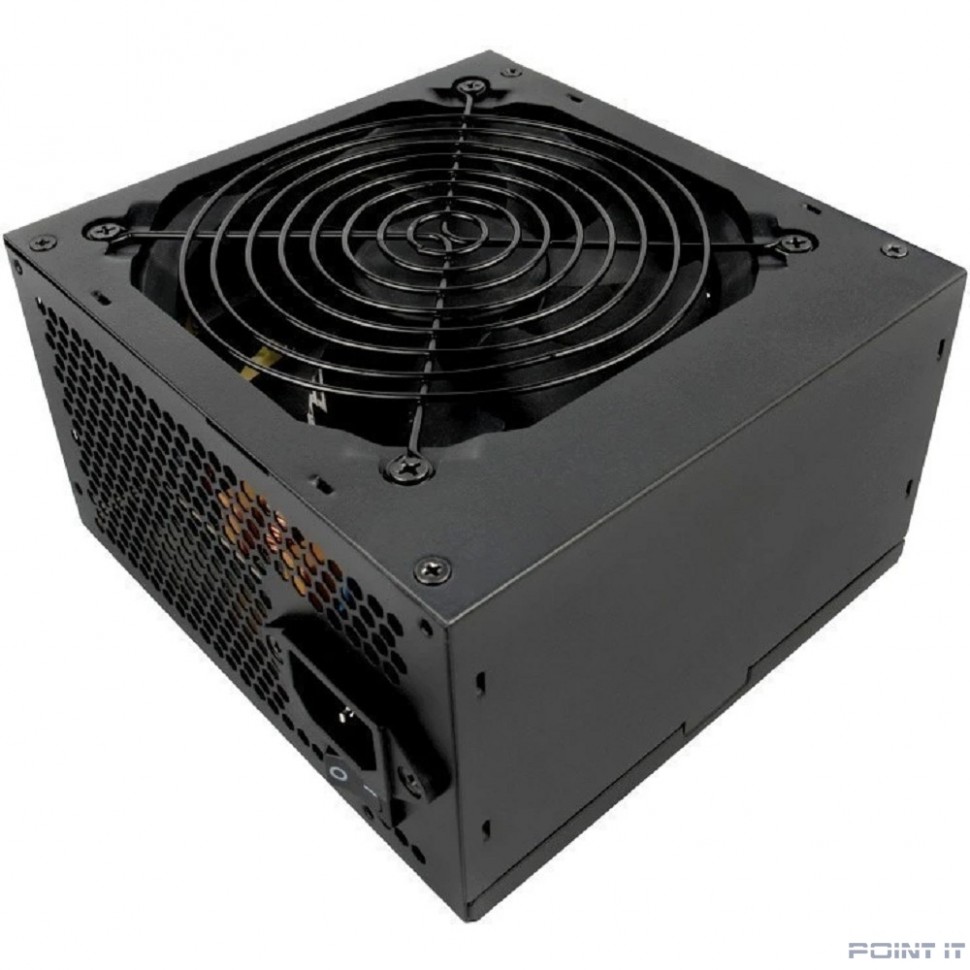 1STPLAYER Блок питания BLACK.SIR 600W / ATX 2.4, APFC, 80 PLUS, 120 mm fan / SR-600W