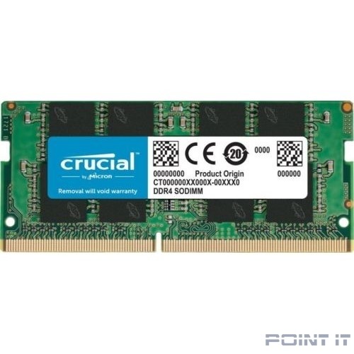 Crucial DDR4 SODIMM 16GB CT16G4SFS832A PC4-25600, 3200MHz OEM