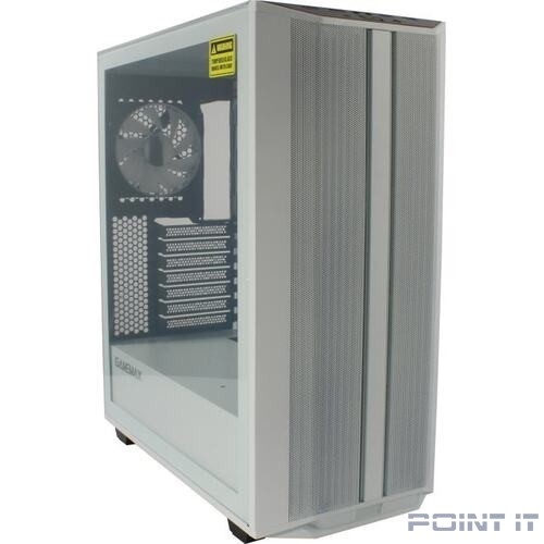 GameMax Корпус Precision COC White (T808) (ATX, Белый, 2*USB 3.0, Зак.стекло, 1*120мм+ COC, без БП)