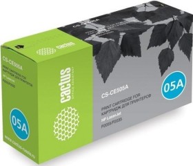 Картридж BLACK /LJ P2055/P2035 2.3K CS-CE505AS CACTUS