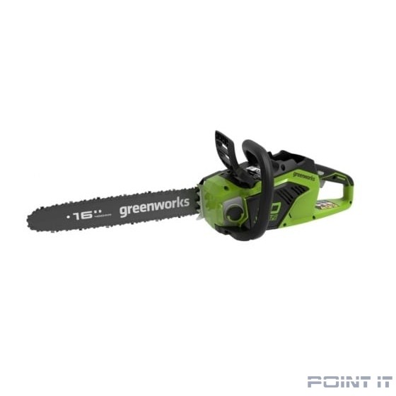 Greenworks Цепная пила аккумуляторная GreenWorks GD40CS18, 40V, 40 см, бесщеточная, до 1,8 КВТ, с АКБ 2АЧ и ЗУ [2005807UA]