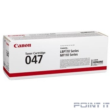 Canon Cartridge 047 2164C002 Тонер-картридж для Canon LBP113w, 1600 стр. чёрный (GR)