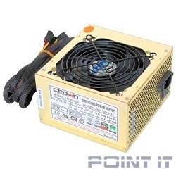 CROWN Блок питания CM-PS450W smart (20+4in, 120mm FAN, SATA*2, PATA(big Molex)*4, FDD*1, 4+4pin, Lines 1x12V OEM)