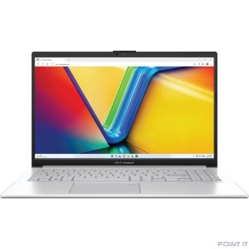 Ноутбук ASUS Vivobook Go 15 E1504GA-BQ527 [90NB0ZT1-M00XM0] Silver 15.6&quot; {FHD  N100/8Gb/SSD256Gb/NoOS}