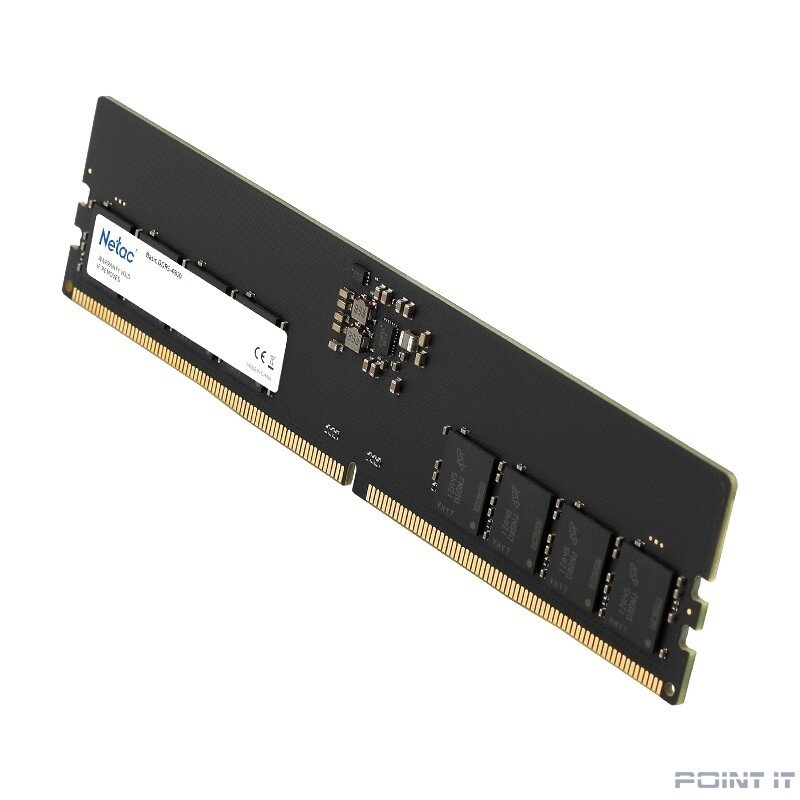 Модуль памяти DDR5 Netac Basic 16GB 4800MHz CL40 1.1V / NTBSD5P48SP-16