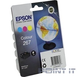 EPSON C13T26704010 Картридж цветной для WF-100 (cons ink)