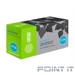 Картридж лазерный Cactus CS-W2071A голубой (700стр.) для HP Color Laser 150a/150nw/178nw MFP/179fnw MFP