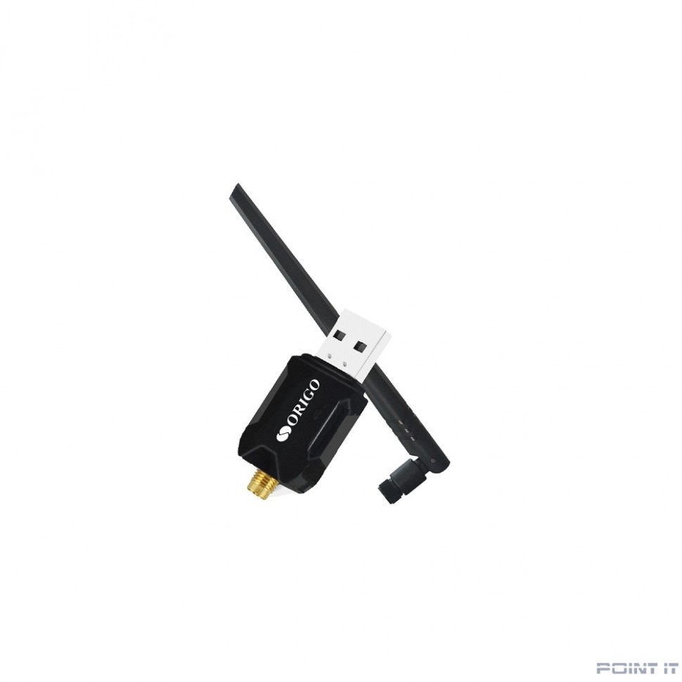 ORIGO OW900A/A1A Wi-Fi 6 AX900 USB 2.0 адаптер,2.4/5 ГГц, съемная антенна 5 dBi