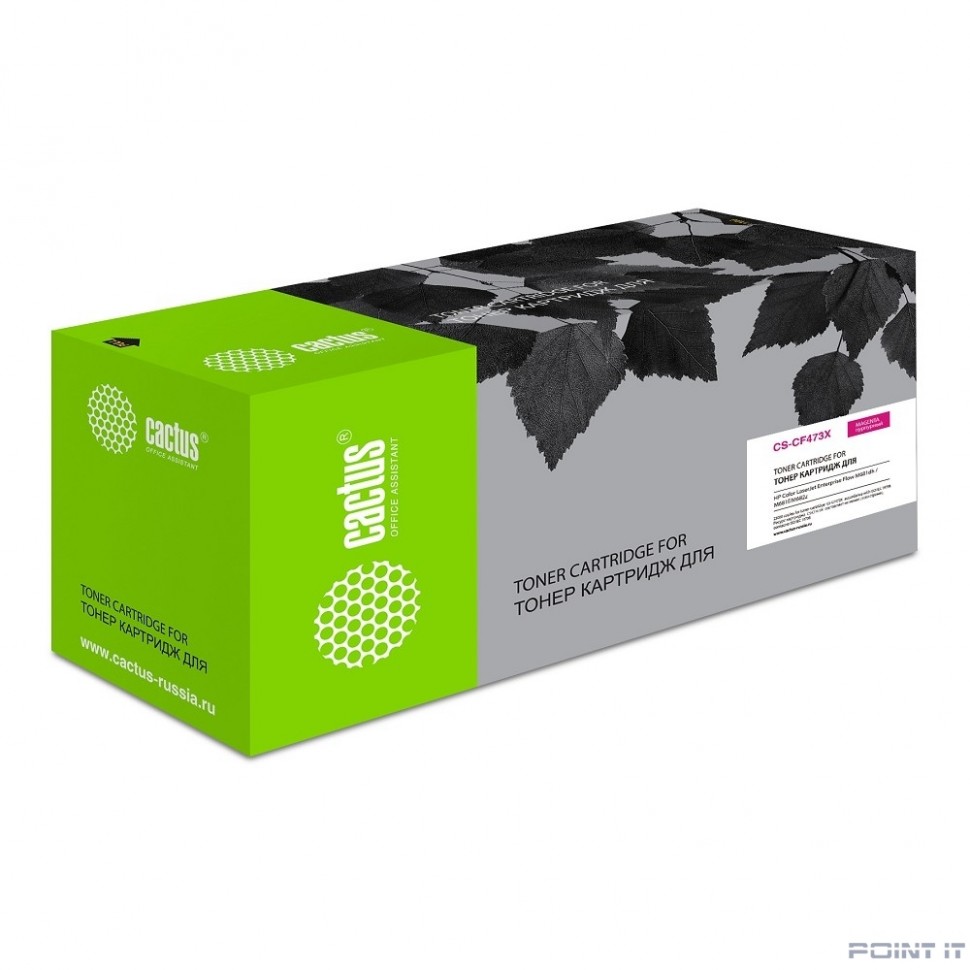 Картридж лазерный Cactus CS-CF473X пурпурный (23000стр.) для HP Color LJ Enterprise Flow M681dh/M681f/M682z