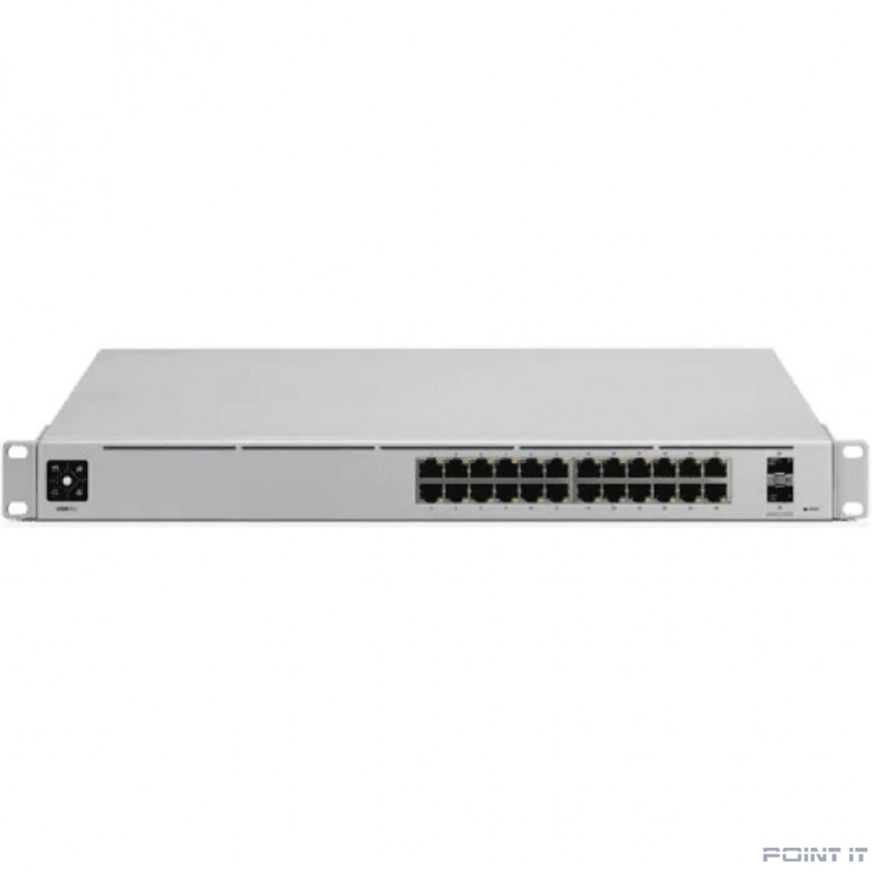 UBIQUITI USW-Pro-24 Коммутатор в стойку, 24х 1G RJ45, 2х 10G SFP+
