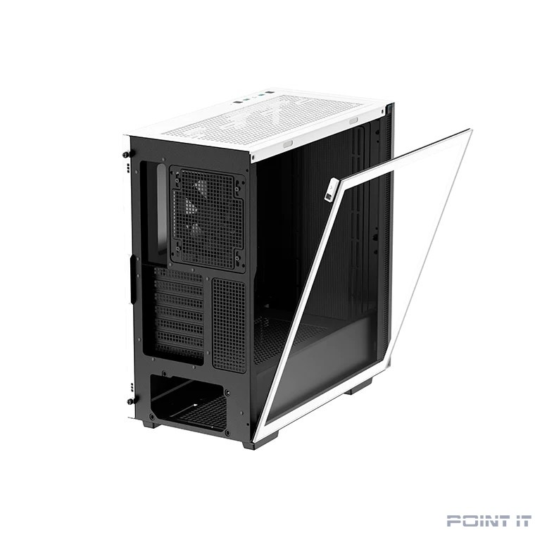 Корпус MidiTower Deepcool CH510 без БП, бок.окно, белый, EATX (R-CH510-WHNNE1-G-1)