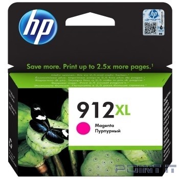 HP 3YL82AE Картридж № 912 струйный пурпурный (825 стр) {HP OfficeJet 801x/802x}