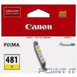 Canon CLI-481 Y 2100C001 Картридж для PIXMA TS6140/TS8140TS/TS9140/TR7540/TR8540, жёлтый