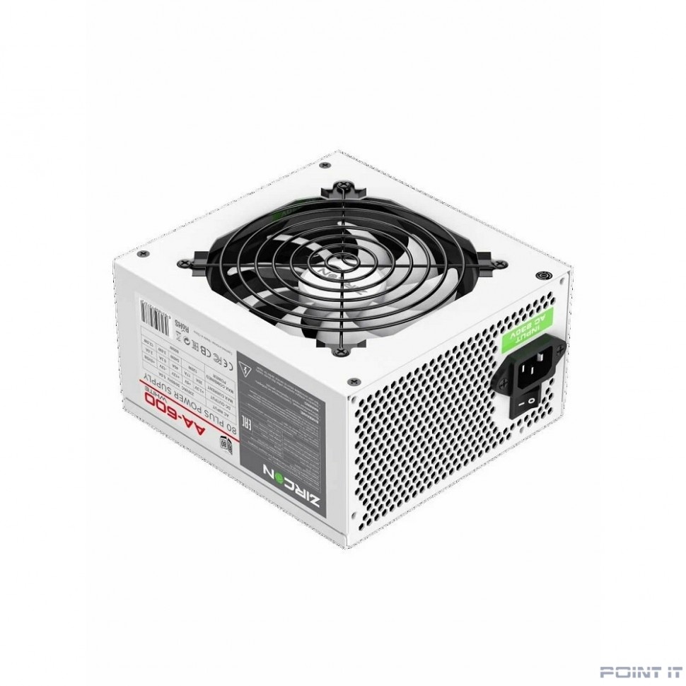 ZIRCON Блок питания ATX 600W AA-600 White