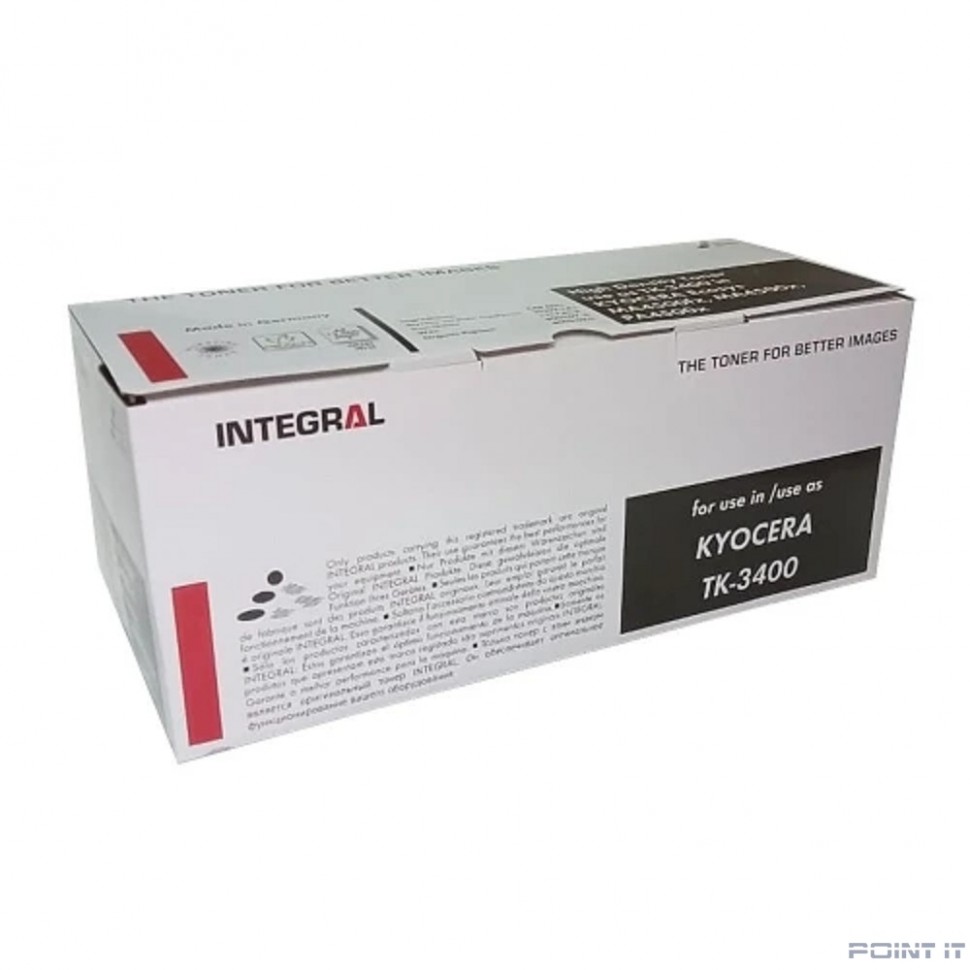 INTEGRAL TK-3400 Тонер-картридж для Kyocera ECOSYS PA4500x , 12500 стр