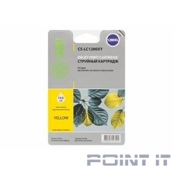 Cactus LC-1280XY Картридж струйный Cactus CS-LC1280XY желтый для Brother MFC-J6510/6910DW (16,6ml)
