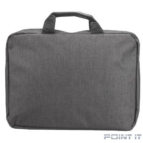 Сумка PORTCASE KCB-161Grey (нейлон, серая до 15,6")