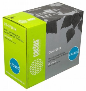 Картридж BLACK /M630/M605DN 25K CS-CF281X CACTUS