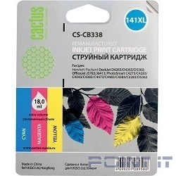 Cactus CB338 Картридж (CS-CB338) №141 XL (трехцветный) для DeskJet D4263/D4363/D5360