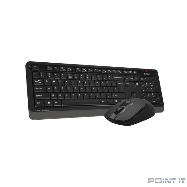 A-4Tech Клавиатура + мышь A4Tech Fstyler FG1012 клав:черный/серый мышь:черный USB беспроводная Multimedia [1599033]