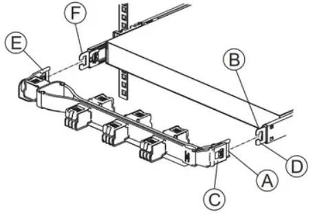 Комплект для установки в стойку 25HB2-A56121-K0R GIGABYTE