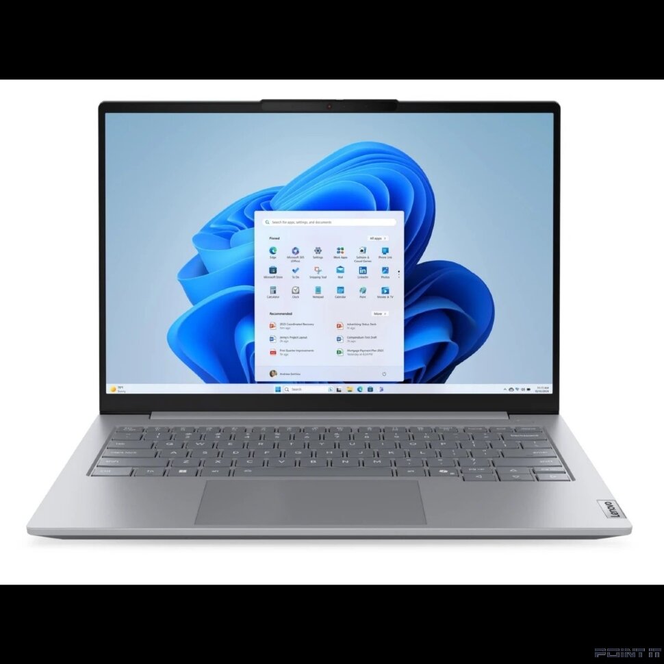 Ноутбук Lenovo ThinkBook 14 G8 IAL [21SJ002AGQ] (КЛАВ.РУС.ГРАВ.) Arctic Grey 14" {WUXGA IPS Ultra 5 225U/16GB/512GB SSD/DOS/+Case}