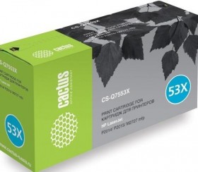 Картридж BLACK /P2014/P2015/M2727 7K CS-Q7553XS CACTUS