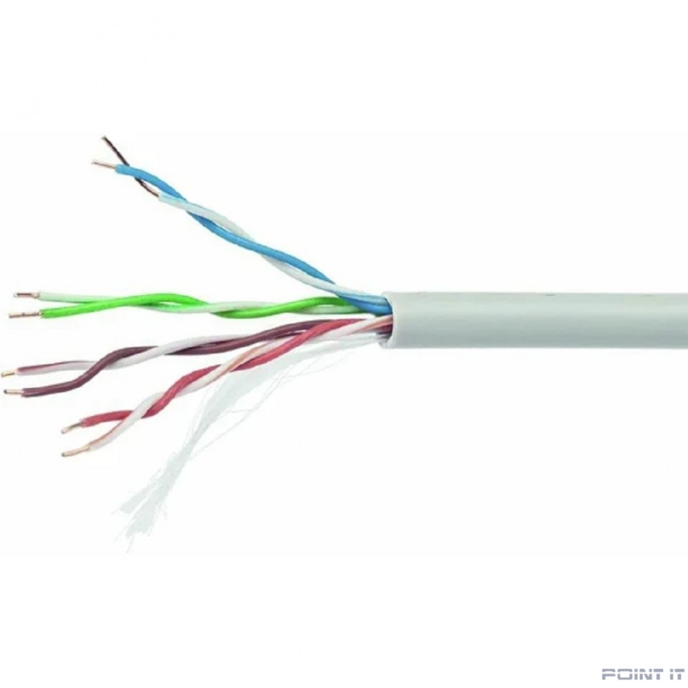 Cablexpert [UPC-5040E-SOL/100] Кабель UTP кат.5e, 4 пары, 0.40 мм 100м, ССА одножильный
