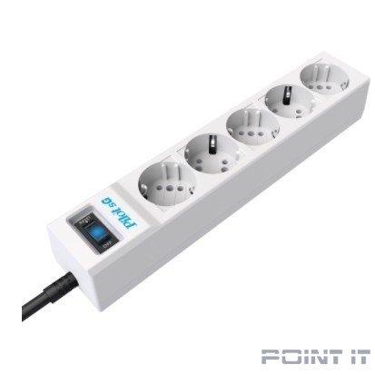 ZIS Сетевой фильтр Pilot SG {5 розеток GP)} 10 м [арт.155]