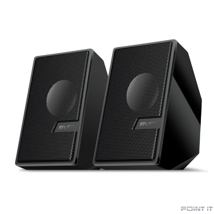 Компьютерная акустика 2.0 Sven 340 черная (6 Вт, питание USB, BT)