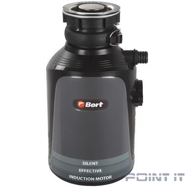 Bort Измельчитель пищевых отходов Alligator {Мощность 560 Вт; Объем камеры 1450 мл; Размер 350х190 мм; 7,5 (7,5) кг; 25,5 x 25,3 x 41,8; гарантия 2 г} [93410754]