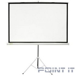 Экран Cactus Triscreen CS-PST-150X150 150х150 см 1:1, напольный белый