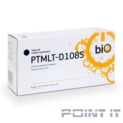 Bion MLT-D108S / PTMLT-D108S Картридж для Samsung ML-1640/ 1641/ 2240/ 2241, черный, 1500 стр. [Бион]